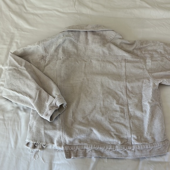 Light pink corduroy jacket - Size L - Picture 3 of 4